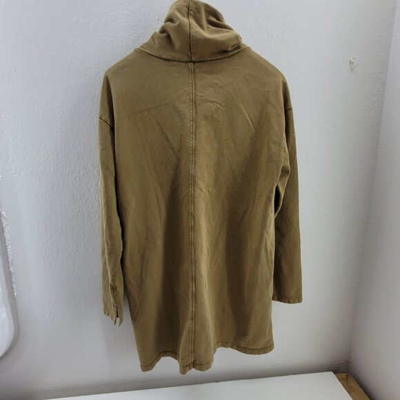 L*Space Tunic Women's SP Cowl Neck Knit Long Sleeve Pockets Vtg Cover up - Picture 2 of 6